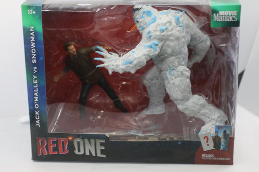 Movie Maniacs Red One Jack Vs Snowman Figure by McFarlane Toys