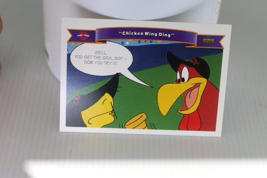 1991 Upper Deck Comic Ball 2 warner bros #130 Looney Tunes MLB Trading Card