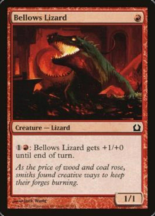 MTG 4x x4 Bellows Lizard  Return to Ravnica Magic the Gathering cards