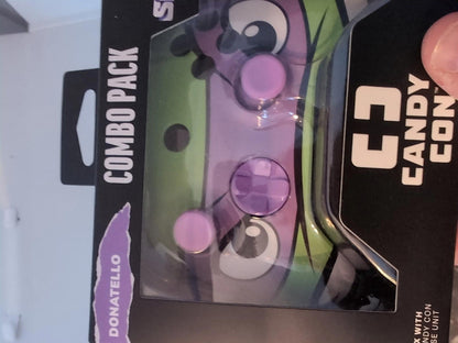 Donatello Combo Pack Turtles Shredder Revenge Candy Con Face Plate Nivkelodeon