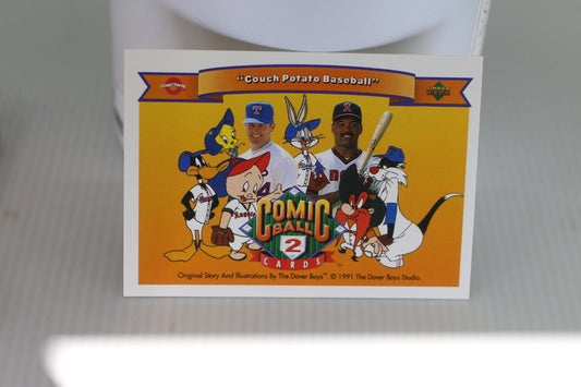 1991 Upper Deck Comic Ball 2 warner bros #37 Looney Tunes MLB Trading Card