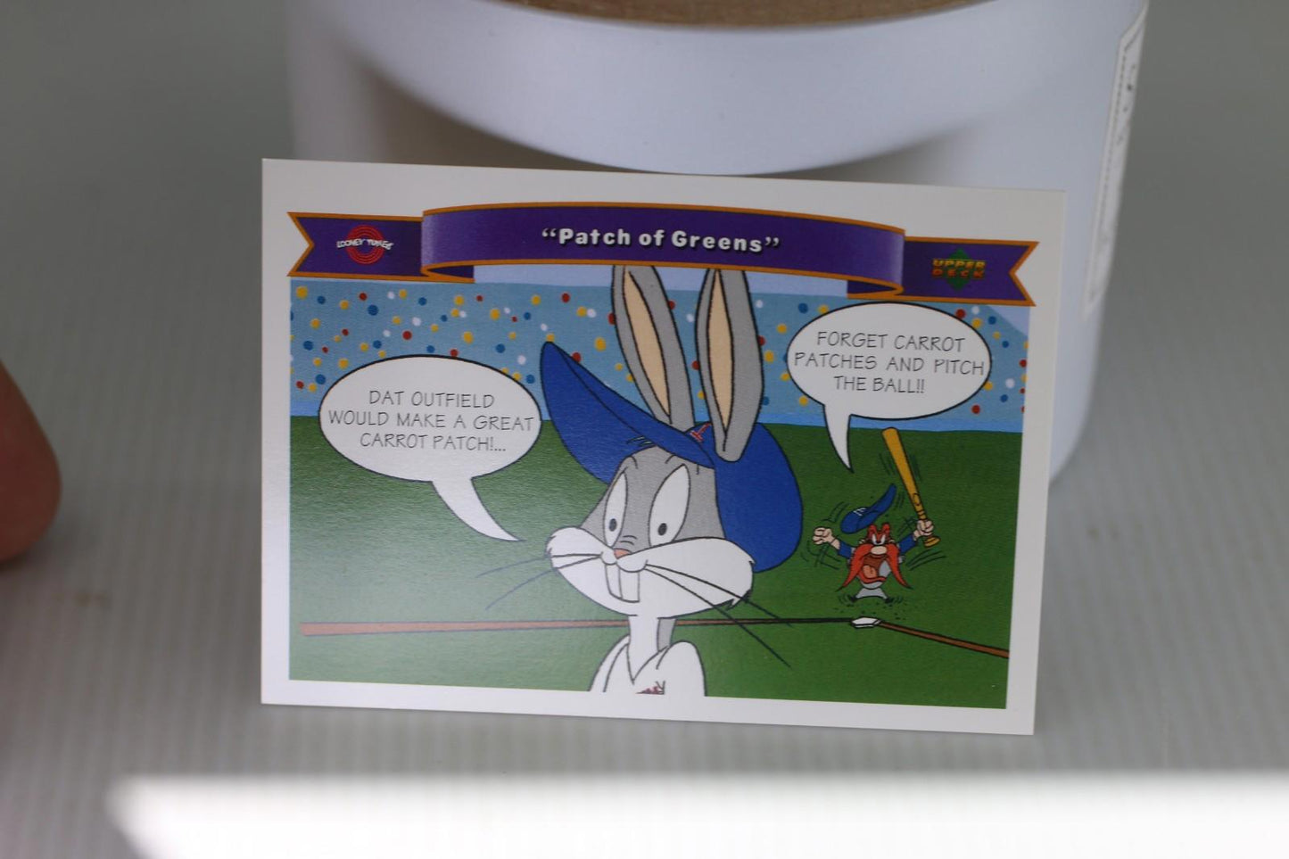 1991 Upper Deck Comic Ball 2 warner bros #139 Looney Tunes MLB Trading Card