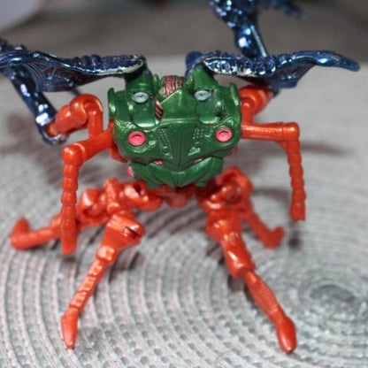 Transformers Beast Wars SCAREM Transmetals 2 Figure 100% Complete 1998 Vintage