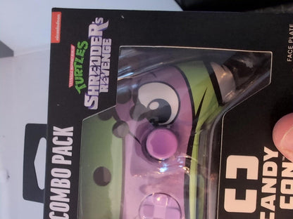 Donatello Combo Pack Turtles Shredder Revenge Candy Con Face Plate Nivkelodeon