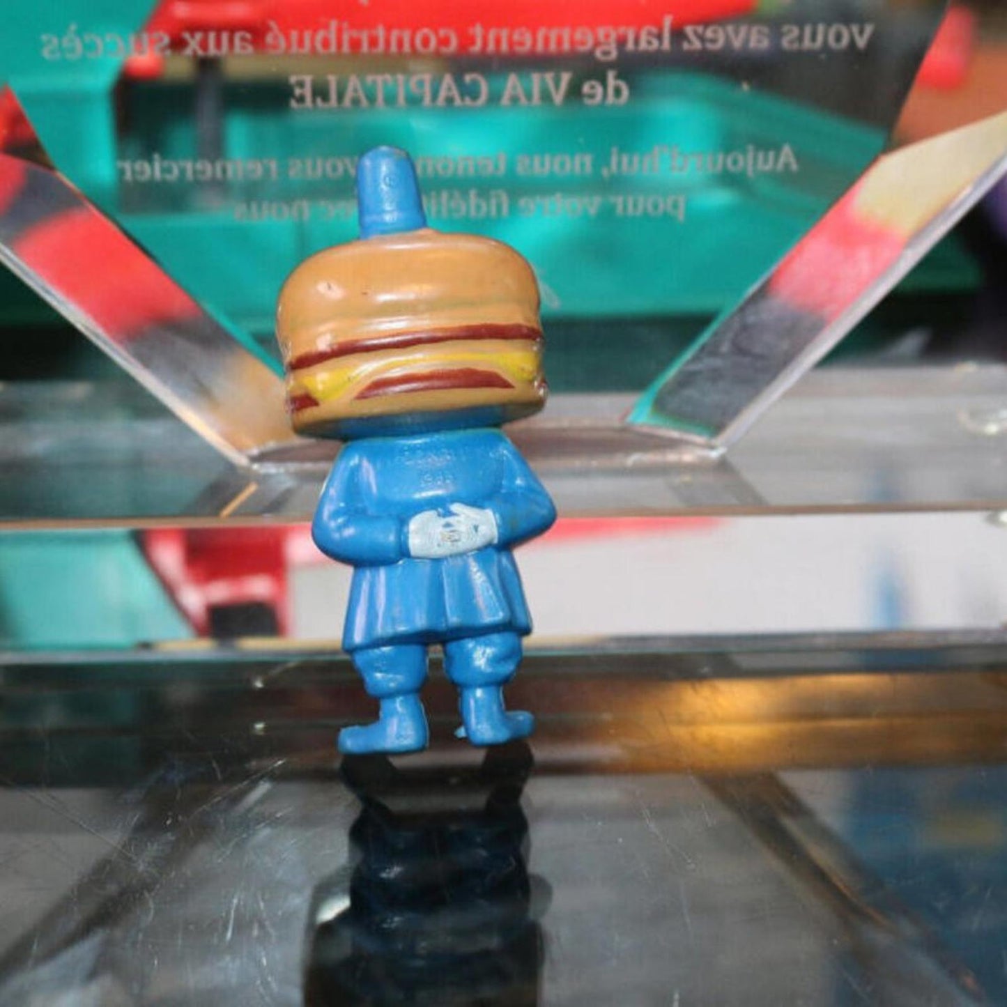 1985 McDonalds PVC Mc Donald's Big Mac Figure Vintage toy Zorro