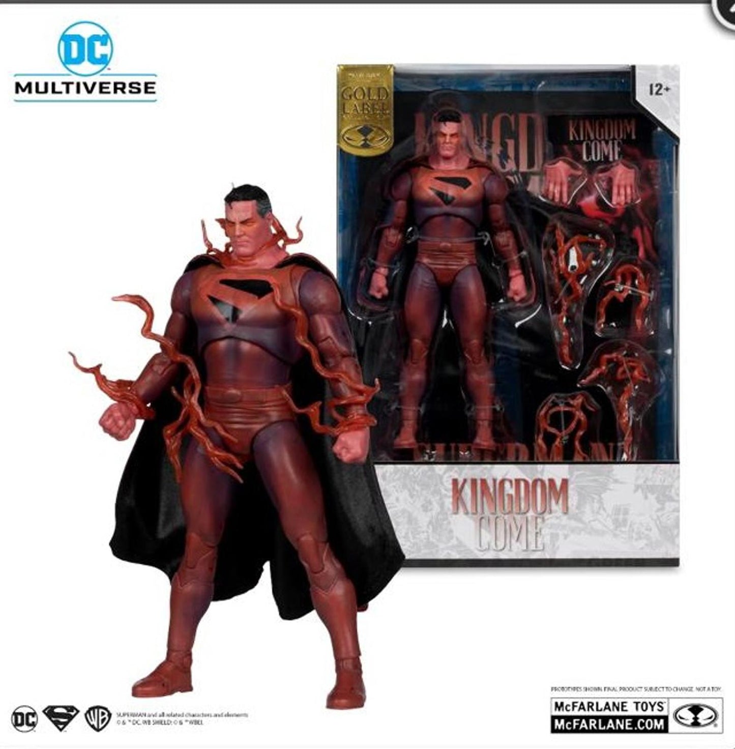Mcfarlane Toys Superman (Kingdom Come) 7"Gold Label 2025 Exclusive action figure