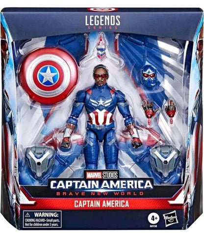 Marvel Legends CAPTAIN AMERICA - Brave New World 6" DELUXE Action Figure