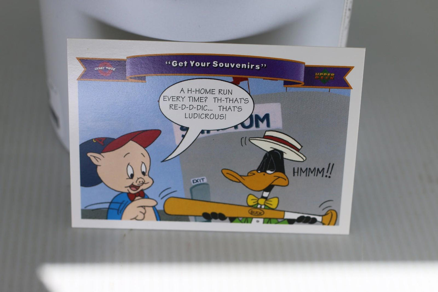 1991 Upper Deck Comic Ball 2 warner bros #178 Looney Tunes MLB Trading Card