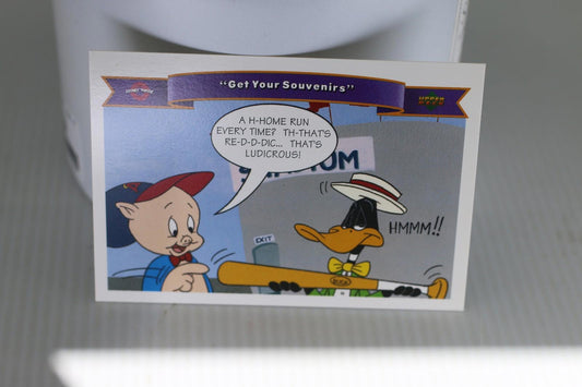 1991 Upper Deck Comic Ball 2 warner bros #178 Looney Tunes MLB Trading Card