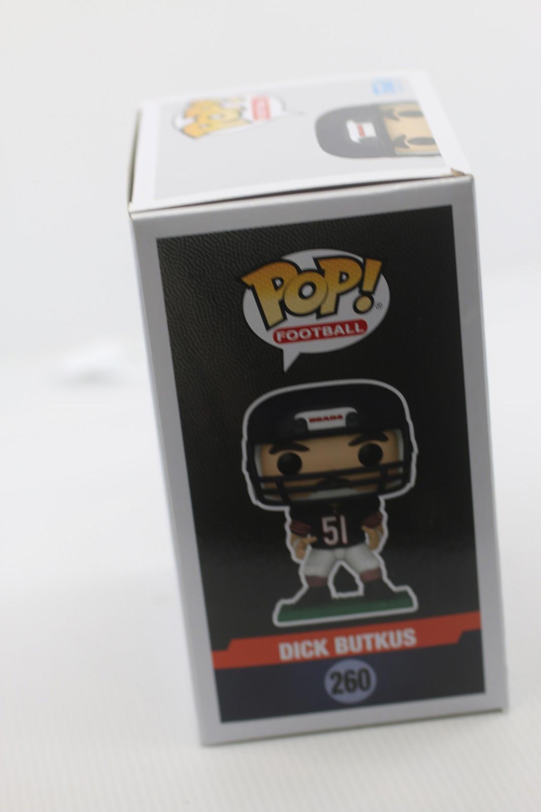 DICK BUTKUS - Chicago Bears - NFL Funko Pop! #260 Collectible Vinyl Figure NEW