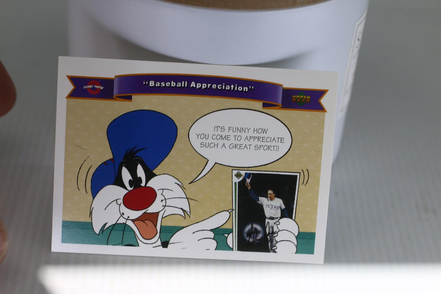 1991 Upper Deck Comic Ball 2 warner bros #171 Looney Tunes MLB Trading Card