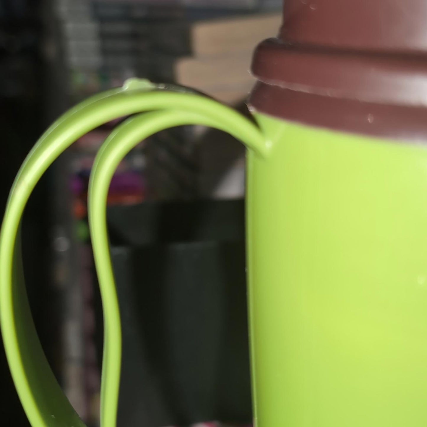 Tim Hortons Green Plastic 16 oz Travel Cup Make A Difference One Cup At A Time 2