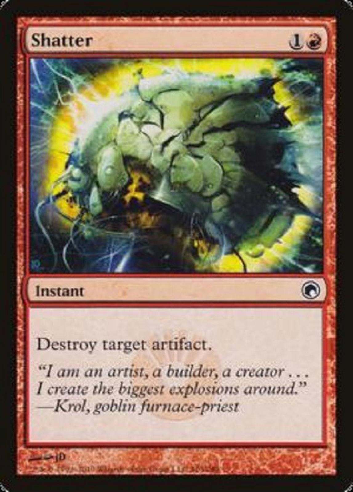 MTG 4x x4 Shatter  Scars of Mirrodin Magic the Gathering cards