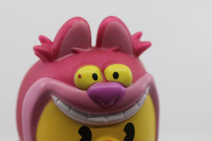 Disney Cheshire Cat Giant Jumbo Rubber Duckie Duck 9” Toy Figure New w Tags 9" H