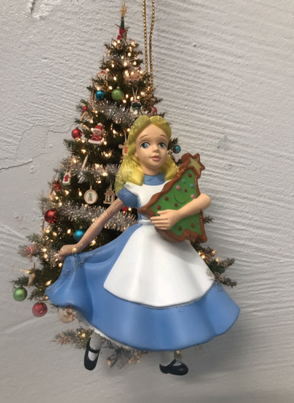 Grolier Presidents Edition Disney Alice Christmas Ornament 35600 996 Collectible