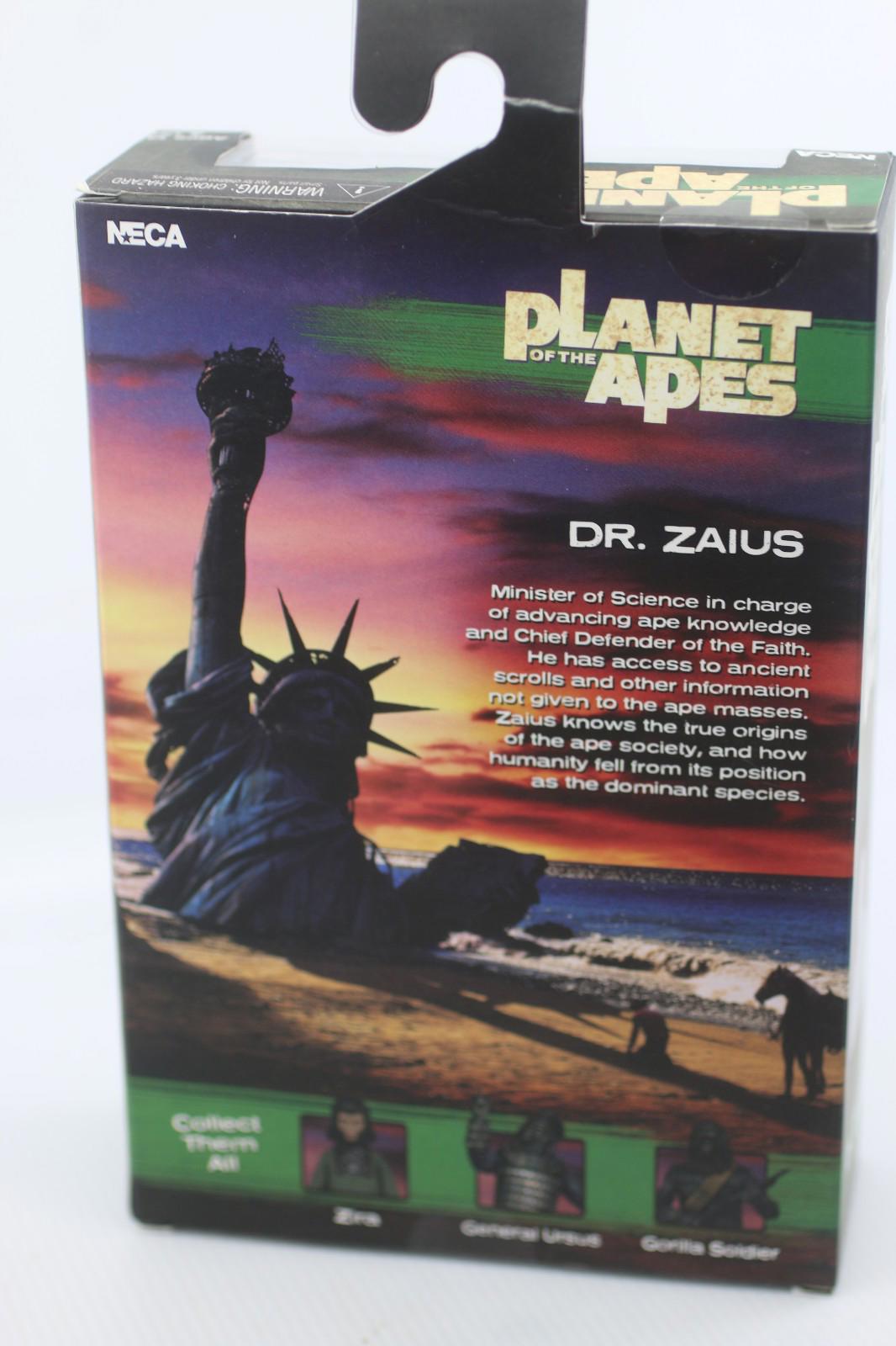 Planet of the Apes Doctor Zaius 17cm / 7" scale action figure by NECA (1968)