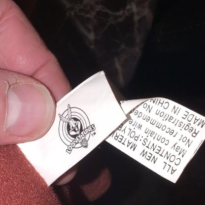 Warner Bros. Taz Plush with Red and Green Santa Hat