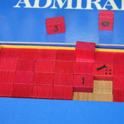 1972 Parker Brothers ADMIRALS A Game of Strategy COMPLETE Excellent Contents #2