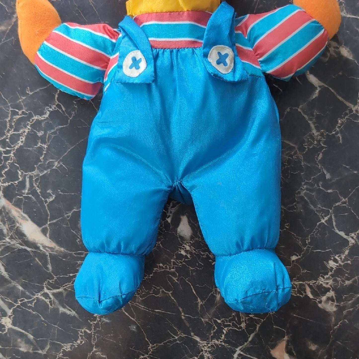 VINTAGE 1995 TYCO Sesame Street TUMBLING ERNIE 12" Plush STUFFED ANIMAL TOY