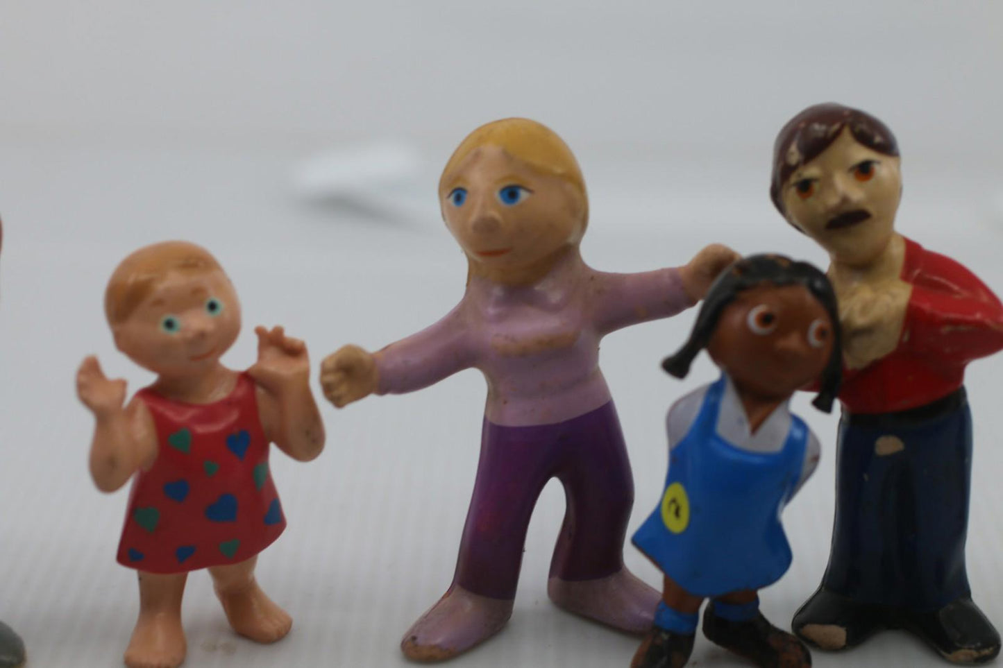 Lot de 8 figurines Passe-Partout vintage – Tous les personnages – Télé-Québec