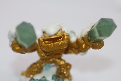 Skylanders Giants Employee Holiday Edition Prism Break Flocked Gold Chase 2012