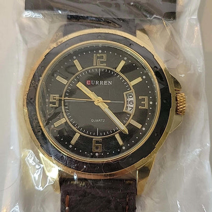 Curren man watch luxure brand business Quartz wirstwatches