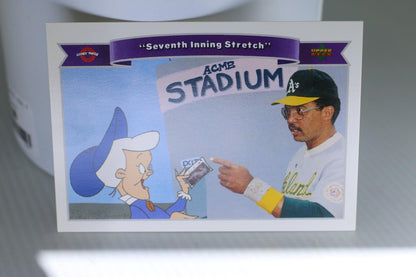 1991 Upper Deck Comic Ball 2 warner bros #197 Looney Tunes MLB Trading Card