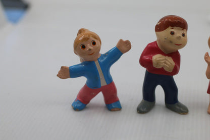 Lot de 8 figurines Passe-Partout vintage – Tous les personnages – Télé-Québec