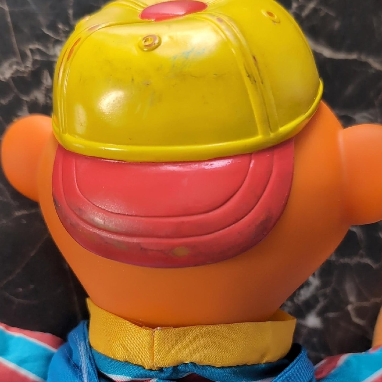 VINTAGE 1995 TYCO Sesame Street TUMBLING ERNIE 12" Plush STUFFED ANIMAL TOY