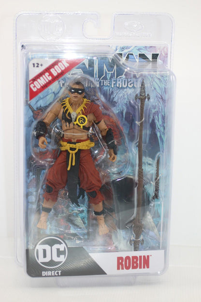 McFarlane Toys DC Multiverse Page Punchers Robin  7inch Action Figure + Comic