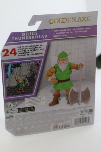 Golden Axe Gilius Thunderhead Jakks Pacific Exclusive Sega Genesis action Figure