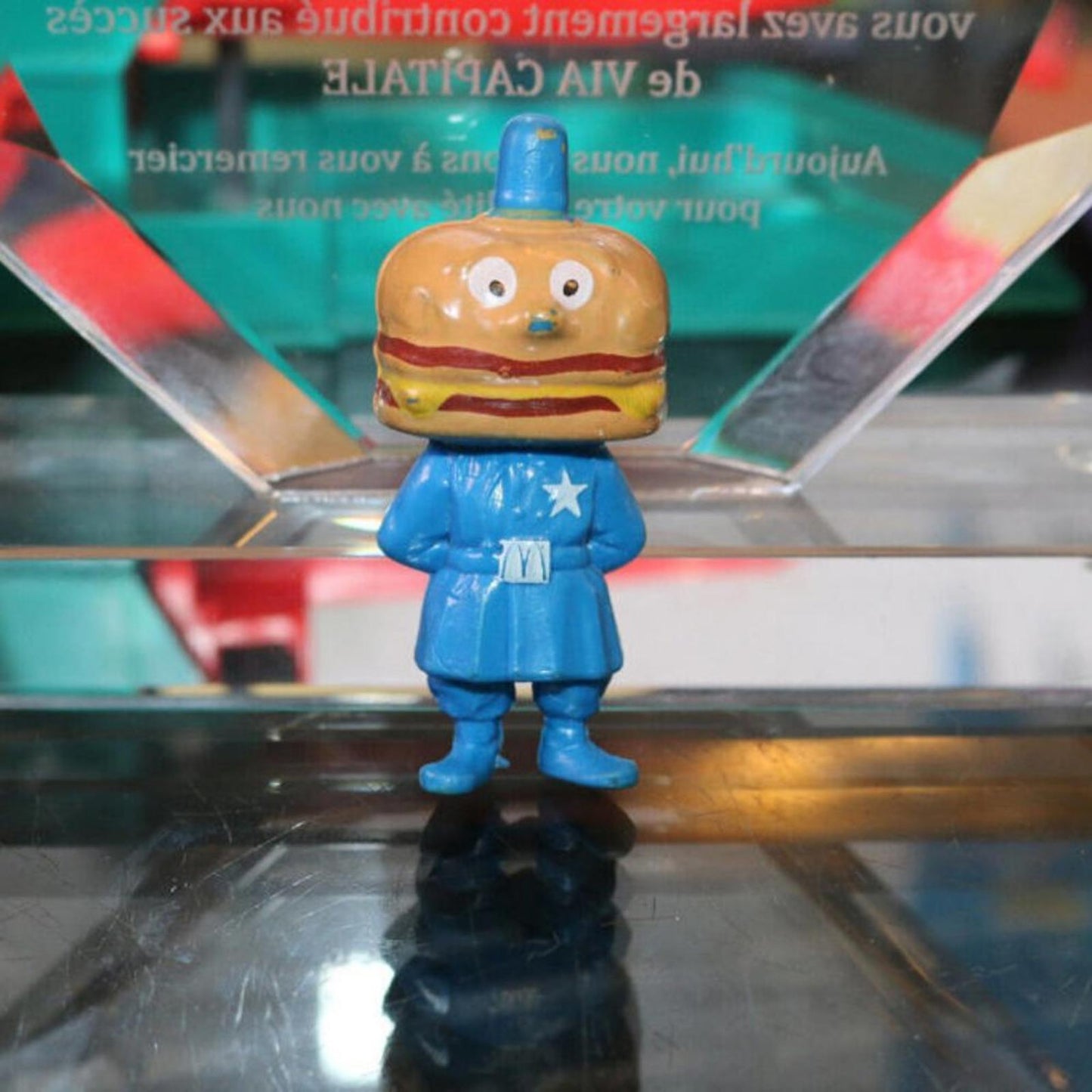 1985 McDonalds PVC Mc Donald's Big Mac Figure Vintage toy Zorro