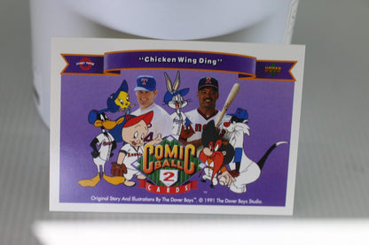 1991 Upper Deck Comic Ball 2 warner bros #118 Looney Tunes MLB Trading Card