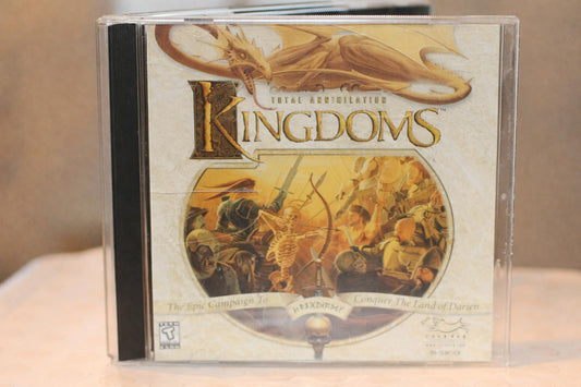 Total Annihilation Kingdoms Windows PC video Game CD-ROM w/ cd key from 1999