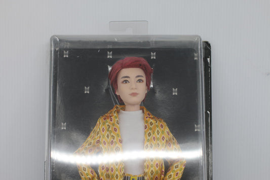 BTS Jung Kook Doll in Yellow Patterned Outfit figure toy