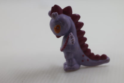 Purple Tyrannosaurus McDonalds T-Rex Dinosaur Happy Meal Toy Vtg 80s Tinosaurs
