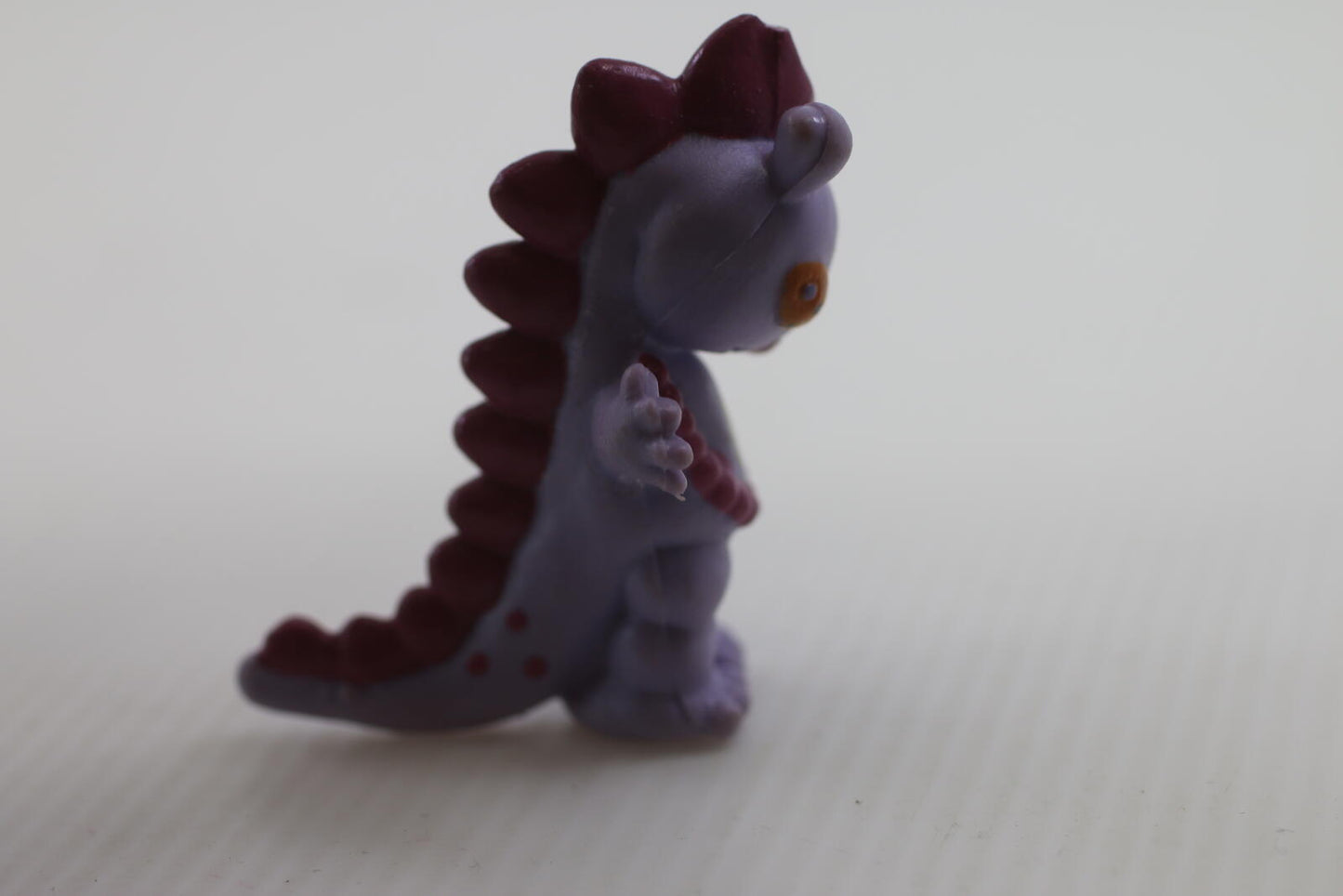 Purple Tyrannosaurus McDonalds T-Rex Dinosaur Happy Meal Toy Vtg 80s Tinosaurs