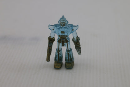 Soma Robot Warriors Blue Transparent Sonic Rangers Figures 2" tall PVC 1990s
