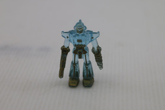 Soma Robot Warriors Blue Transparent Sonic Rangers Figures 2" tall PVC 1990s