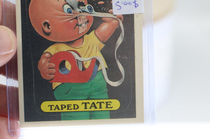TAPED TATE 427b 1987 Topps Garbage Pail Kids Original Series 11 GPK OS11