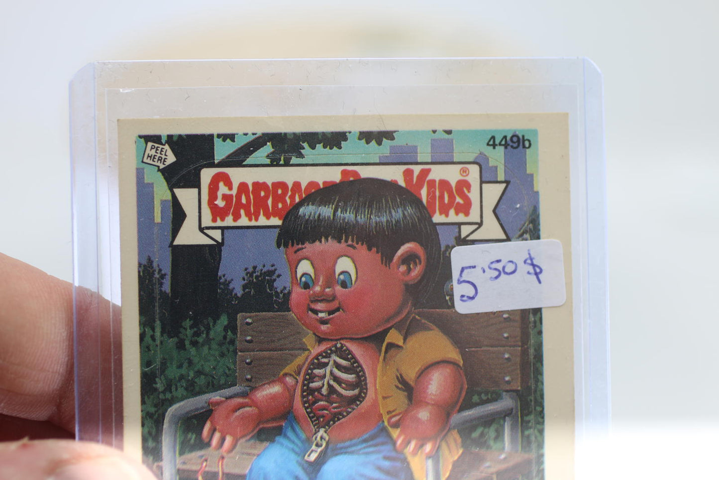 Garbage Pail Kids Series 11 1987 #449b Gutsy Gus