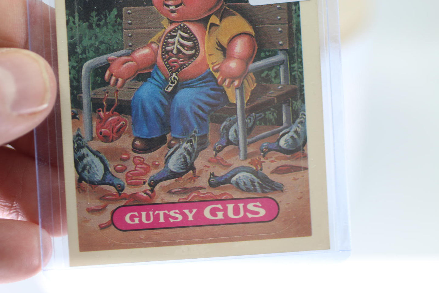 Garbage Pail Kids Series 11 1987 #449b Gutsy Gus
