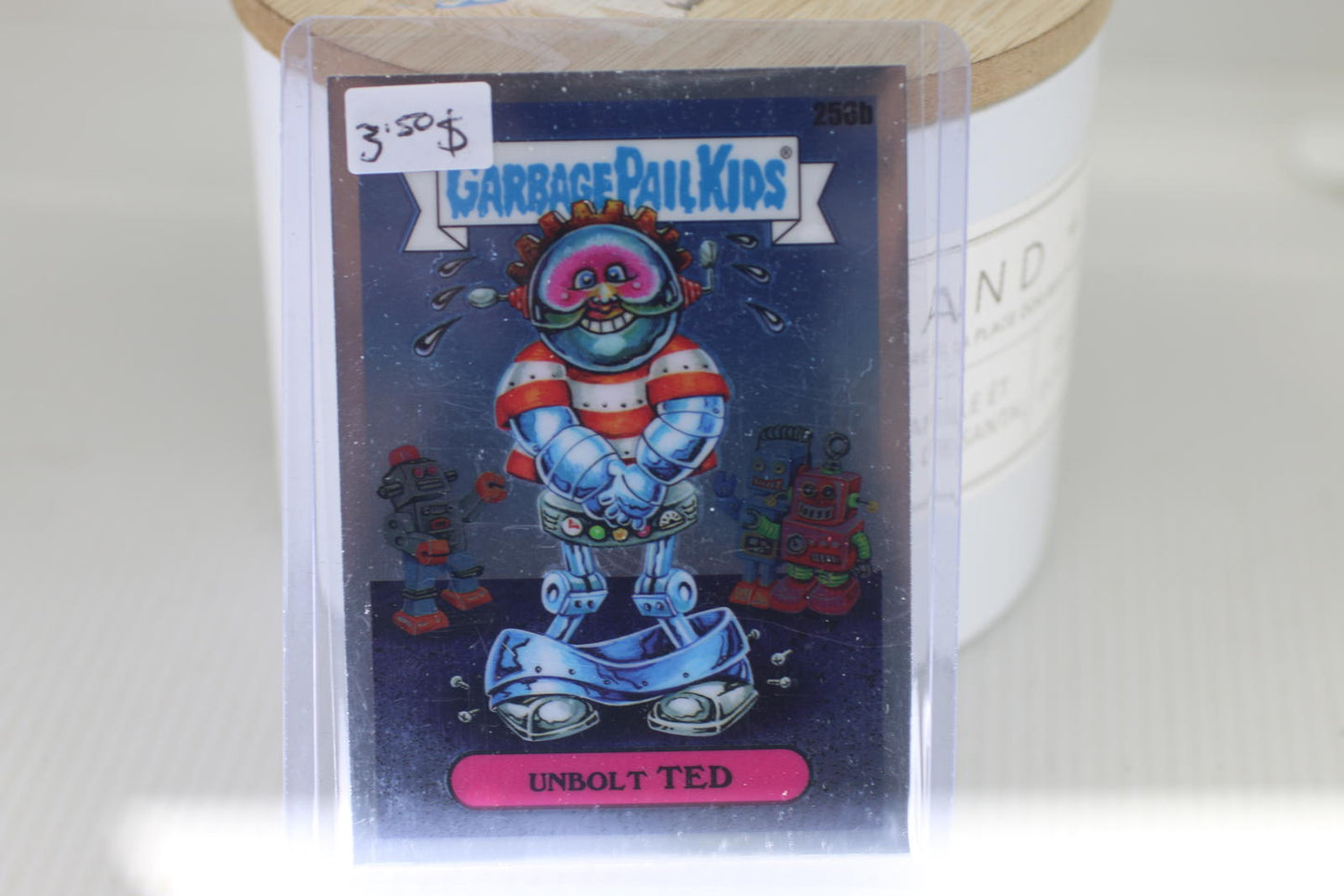 Garbage Pail Kids Unbolt Ted Trading Card 256b chrome topps foil