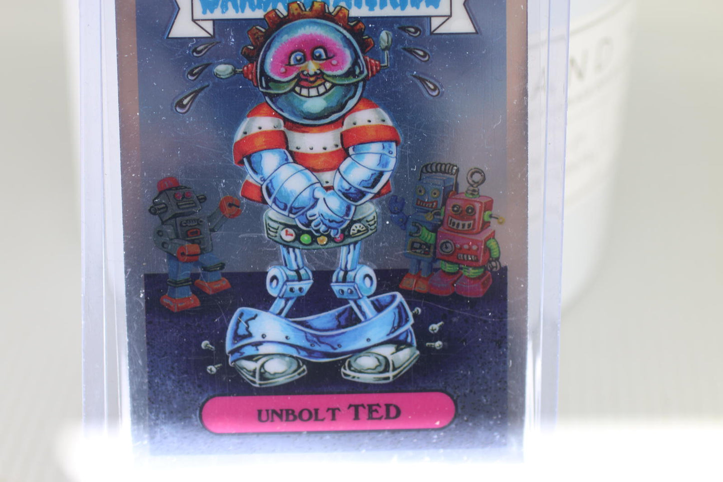 Garbage Pail Kids Unbolt Ted Trading Card 256b chrome topps foil