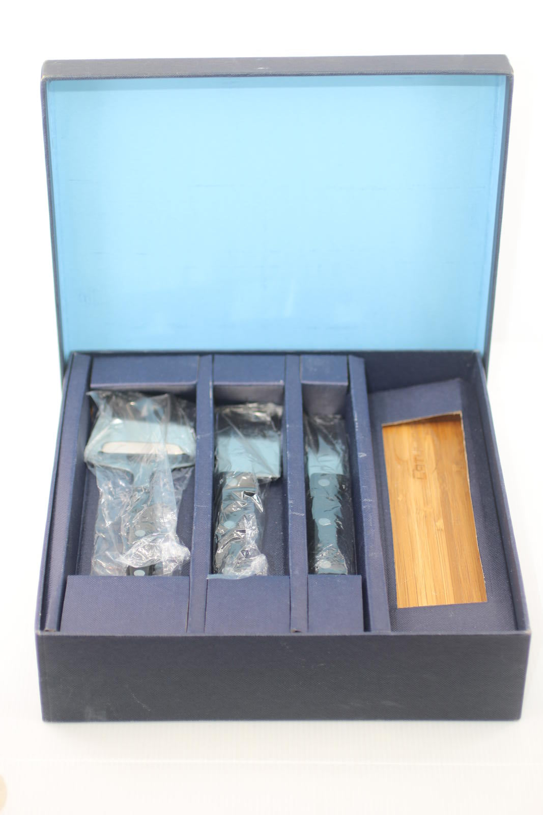 Latulippe Premium Bamboo Cheese Board & Knife Set in Presentation Box