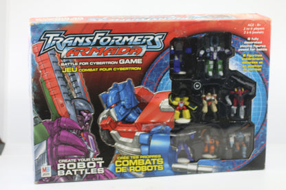 Milton Bradley TRANSFORMERS ARMADA Battle for Cybertron GAME