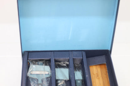 Latulippe Premium Bamboo Cheese Board & Knife Set in Presentation Box