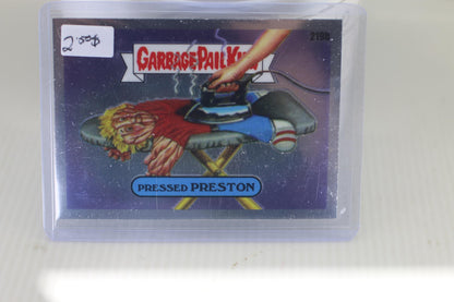 Garbage Pail Kids Pressed Preston Trading Card 219b chrome topps 2023