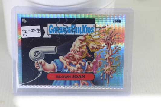 Garbage Pail Kids Blown Joan Trading Card 265b CHROME TOPPS