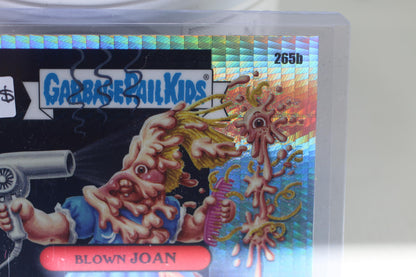 Garbage Pail Kids Blown Joan Trading Card 265b CHROME TOPPS